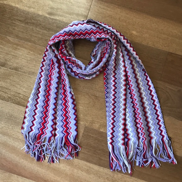 missoni knit scarf